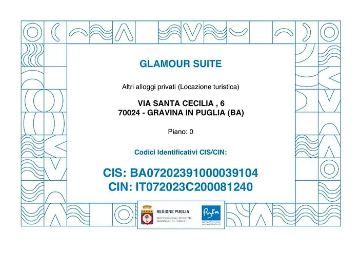 Bed & Breakfast Glamour Gravina in Puglia